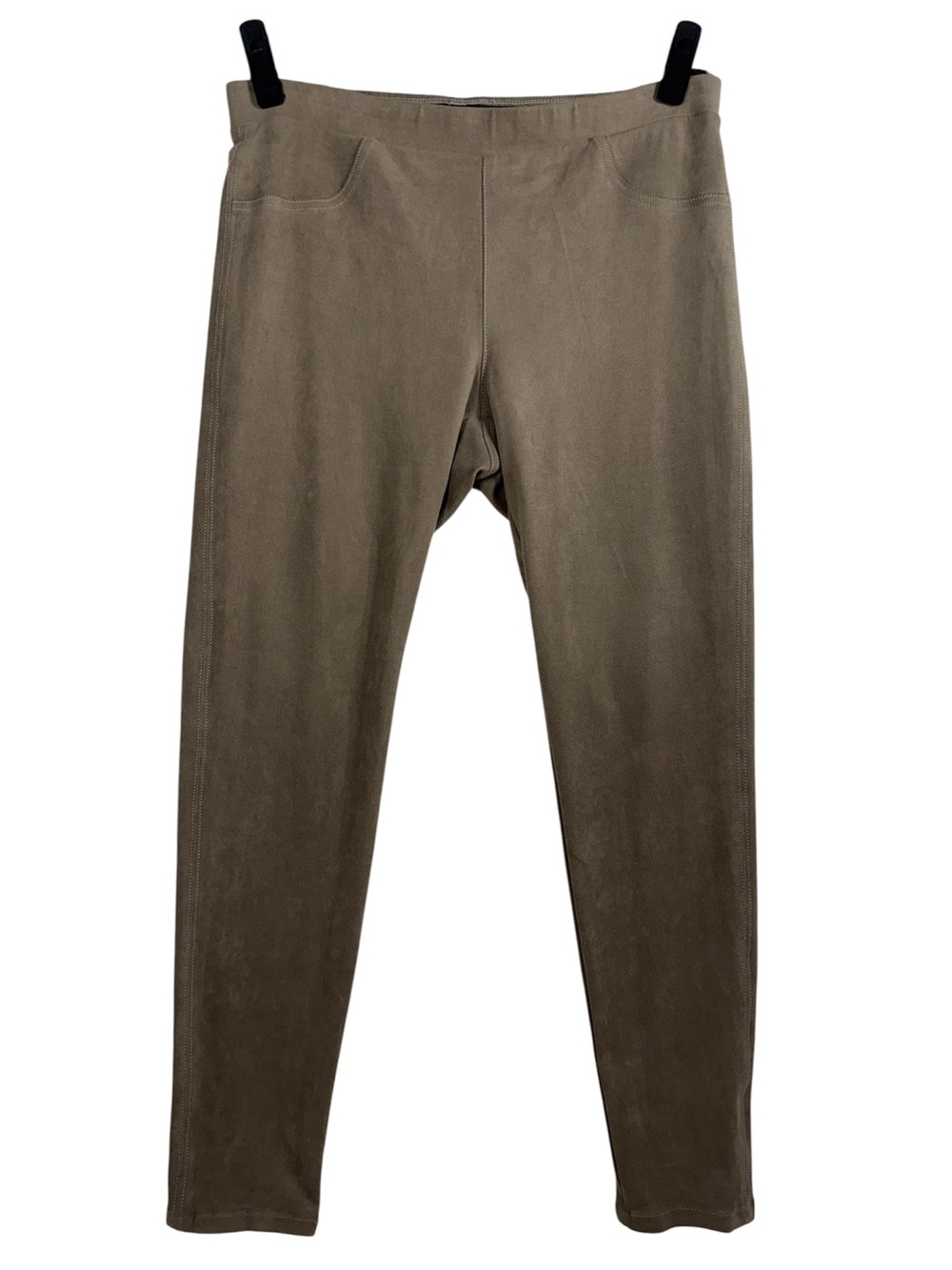 Karen Kane Olive-Taupe Stretch Joggers